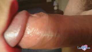 Wera Hipanga Mama homai Tāpiapia Blowjob &amp;amp; Deepthroat ki te Pumanawa-Waha Creampie