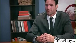 (Valentina Nappi) Bihurria Slut Amilotxak Big Neska Talde Iltzatuta Bulegoan vid-30